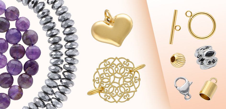 Półfabrykaty ze stali chirurgicznej w hurtownii biżuterii Gal-Art